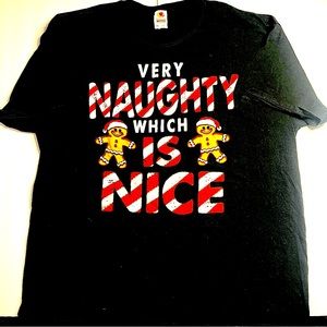 Christmas graphic tee. Fruit of the Loom size 2XL. 100%cotton